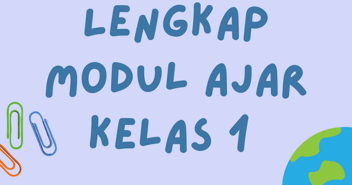 Modul ajar pai kelas 1 kurikulum merdeka