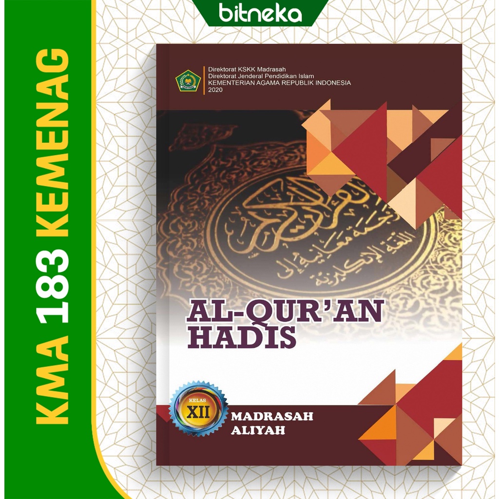 Buku ilmu hadis kelas 12