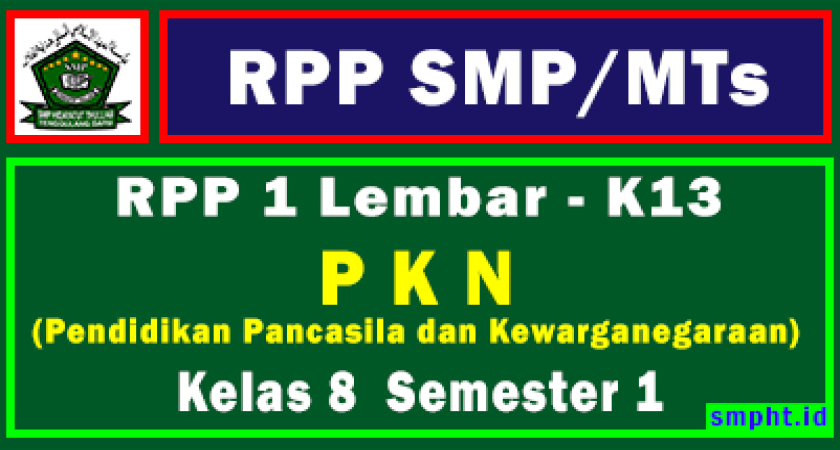 Rpp kelas 8 semester 1