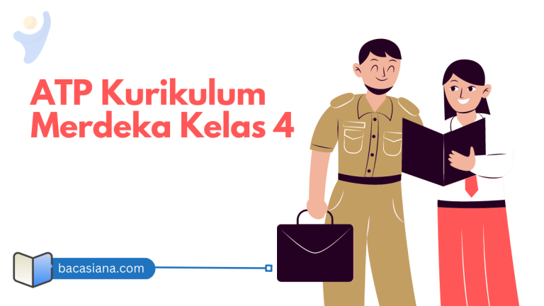 Atp kelas 4 kurikulum merdeka