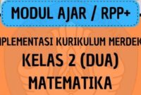 Rpp merdeka belajar kelas 2 semester 2