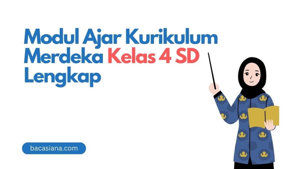 Modul ajar kurikulum merdeka agama katolik kelas 4 sd