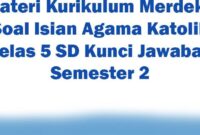 Rpp agama katolik kelas 5 semester 2