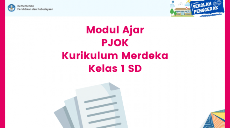 Download modul ajar pjok sd kurikulum merdeka