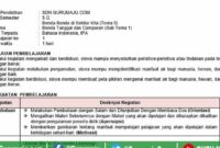 Rpp kurikulum merdeka kelas 5 semester 2