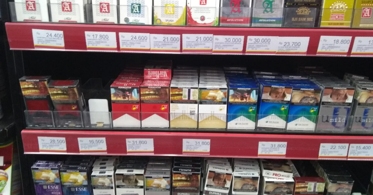 Rokok Murah Indomaret