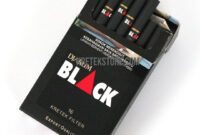 Rokok Murah Warna Hitam