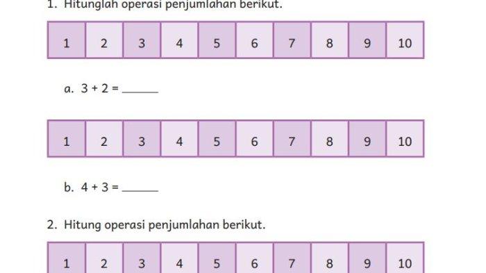 Soal matematika kelas 1 kurikulum merdeka pdf