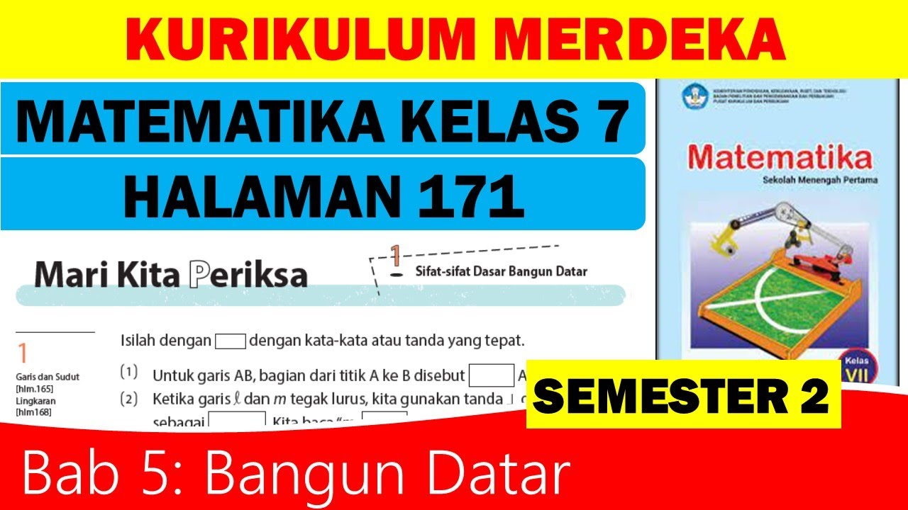 Modul ajar matematika kelas 7 semester 2 kurikulum merdeka