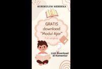 Download rpp kurikulum merdeka belajar sd kelas 4