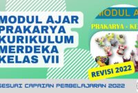 Modul ajar prakarya kelas 7 kurikulum merdeka