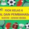 Soal ujian pjok kelas 6 semester 2