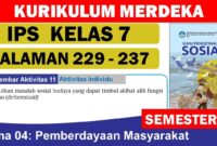 Modul ajar ips kelas 7 kurikulum merdeka semester 2