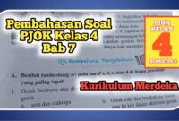 Soal pas pjok kelas 4 semester 2 kurikulum merdeka