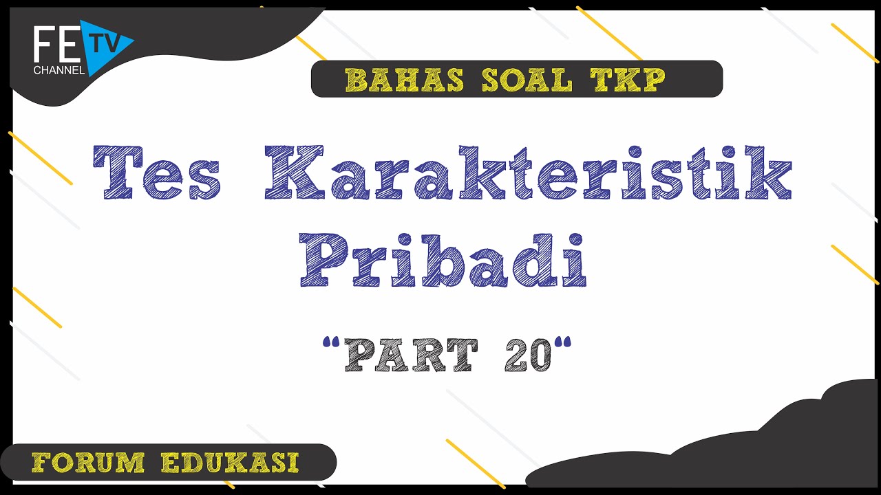 Soal tkp pdf