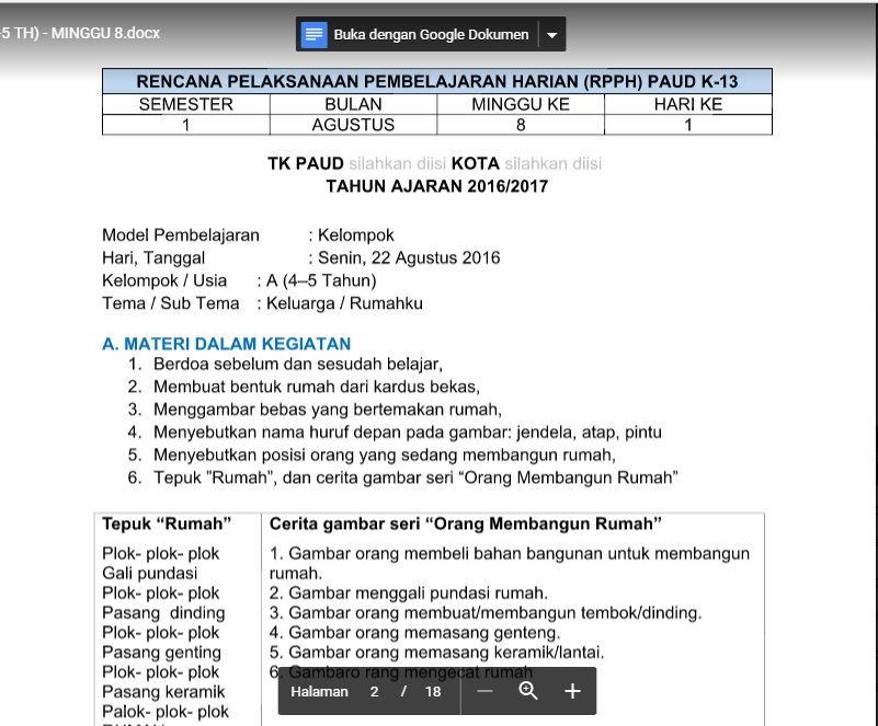 Download rpp pai kelas 6 sd kurikulum 2024